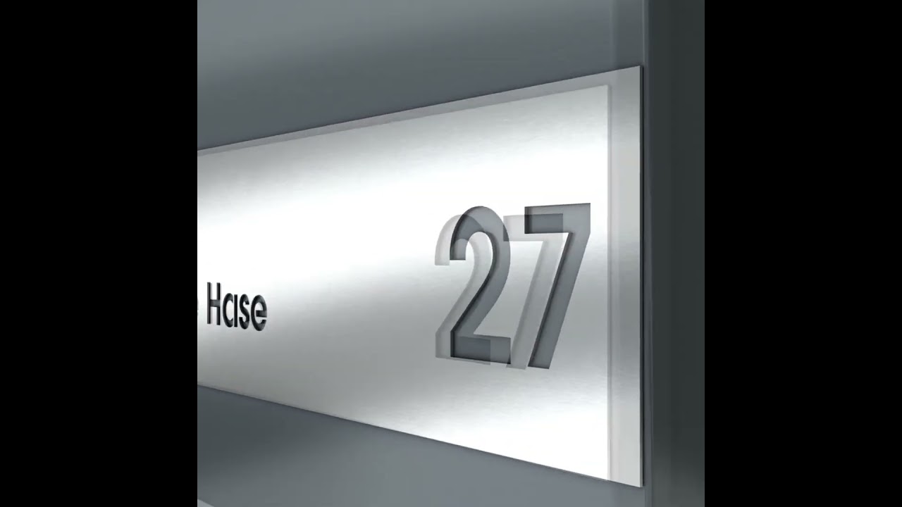 KNOBLOCH Zeitungsfach MAILBOX 11 in Edelstahl Video