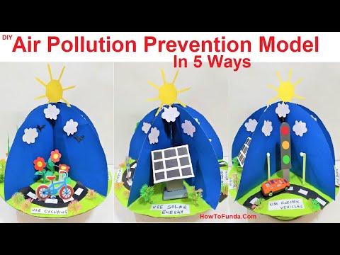global warming working model project for science exhibition diy climate change howtofunda