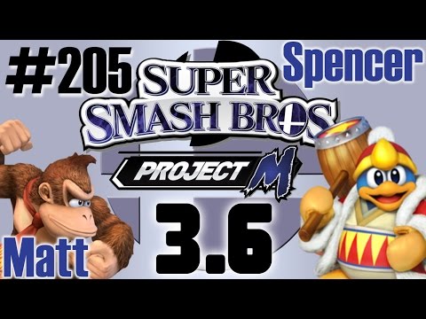 Super Smash Bros: Project M [3.6] Donkey Kong Vs DeDeDe | #205