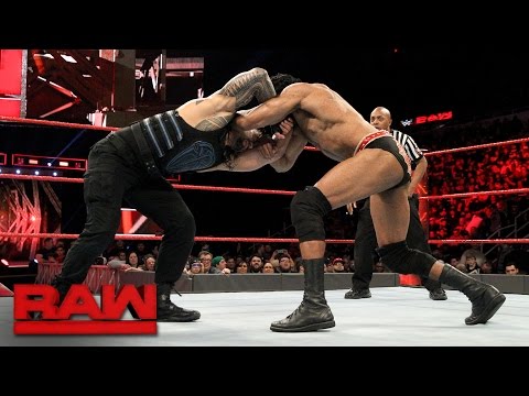 Roman Reigns vs. Jinder Mahal: Raw, March 13, 2017