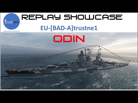 World of Warships - drydock - Odin completion and launch, plus a game, first bits!