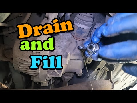 2006-2012 Toyota Rav4 Rear Differential Fluid Change How To DIY