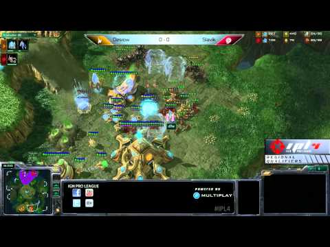 IPL 4 - UK Qualifier #1 - Round of 32 - Desrow vs Slavik - Game 1 of 3