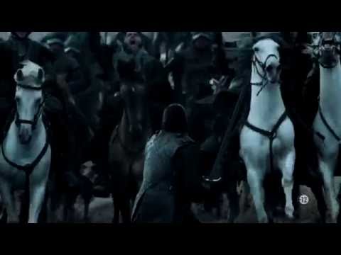 [HD] [VOSTFR] 6x09 Jon Snow charge at battle of winterfell