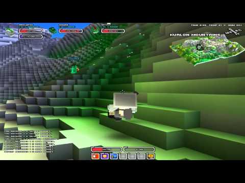 Let's play together Cubeworld Part 4 Höhlen, Skelette und Geister alles ausgeraubt!