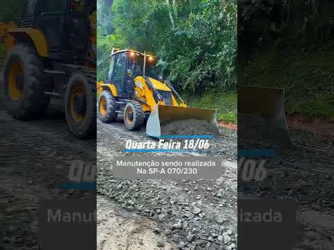 PREFEITO DE JUQUITIBA WILHIANS SOARES NA ATIVIDADE ATENÇÃO ESTRADA VELHA