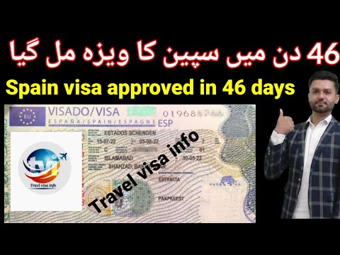 Spain visa approved in 46 days | pain visa processing time | Spain visa appointment