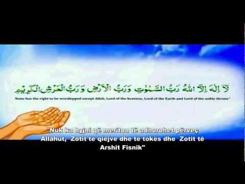 MBUROJA E MUSLIMANIT - Duaja gjatë vështirësive