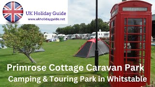 Primrose Cottage Caravan Park, Camping & Touring in Whitstable