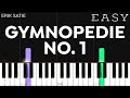 Erik Satie Gymnopedie No 1 EASY Piano Tutorial
