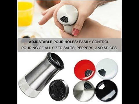 CHEFVANTAGE Salt and Pepper Shakers Tips and Tricks