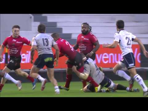 TOP 14 - Toulon-Agen: 53-23 - Essai 1 Drew Mitchell (TLN) - J10 - Saison 2014/2015