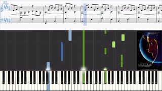 Quarantine (from First Man) - Justin Hurwitz (Synthesia Piano Tutorial)