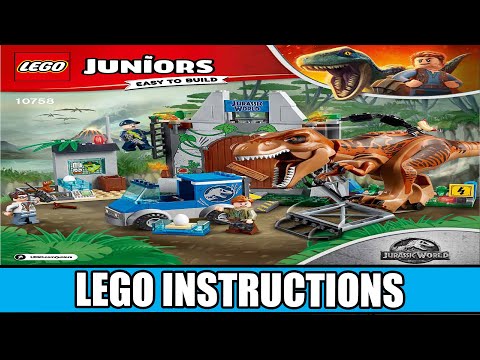LEGO Instructions - Juniors - 10758 - T. rex Breakout - Jurassic World: Fallen Kingdom