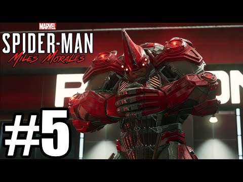 SPIDER-MAN MILES MORALES PS5/PS4 Walkthrough Gameplay Part 5