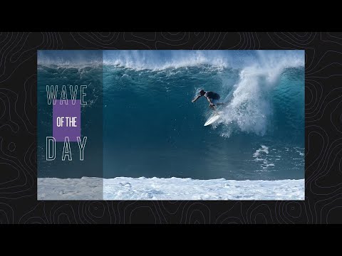 Wave of the Day: Kelly Slater, Backdoor, January 26