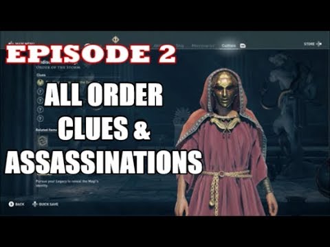 Assassin's Creed: Odyssey - Legacy of the First Blade - Episode 2: All Clues & Assassinations