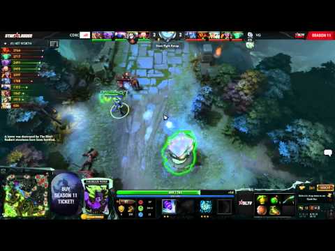 Vici Gaming vs CDEC - Game 2 (Starladder XI China - WB Round 1) - Xyclopzz