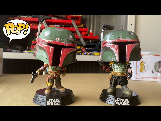 Vídeo relacionado con Funko Bitty Pop! The Mandalorian: Cobb Vanth, Fennec Shand, Boba Fett y una Figura Sorpresa - 2,2 cm - Coleccionables - Idea para Regalo - Adorno para Tartas