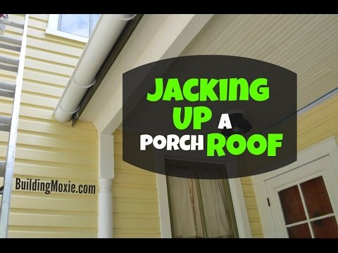 YouTube video about: What size bottle jack to lift porch?