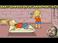Bart Simpson En Un Juego Mortal Bart Simpson Saw Game C