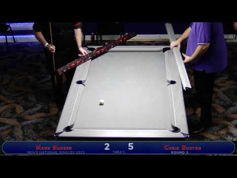 2023 Men’s National Singles - Mark Barber vs Chris Burton