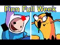 Friday Night Funkin VS Finn Jake High Effort Full Week FNF Mod Come Learn With Pibby X FNF