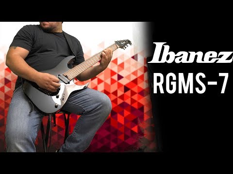 IBANEZ RGMS7 BK Black / 7-String Multi-Scale / RG Standard Series / RGMS7-BK image 17