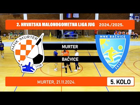 2. HMNL Jug: MURTER - BAČVICE 8:3, 21.11.2024.