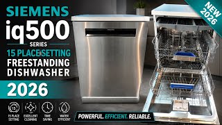 Siemens iQ500 Dishwasher 2026 Review | 15 Place Setting Dishwasher | SN15HI00MI | Features &amp; Demo
