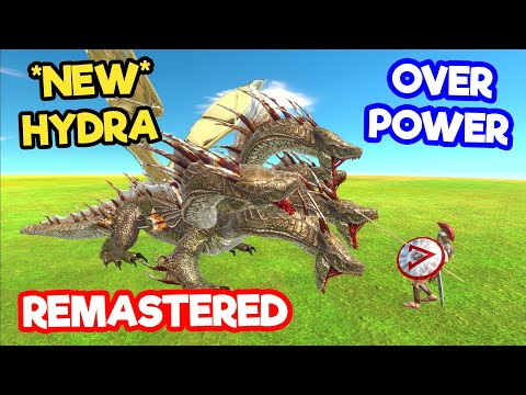 Hydra Remastered vs All Units In Jurassic Park - Animal Revolt Battle Simulator