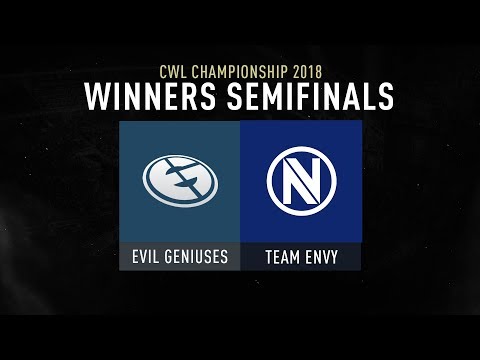 COD CHAMPS - EVIL GENIUSES VS TEAM ENVY - WINNERS SEMIFINALS - #CWLChampsLVP