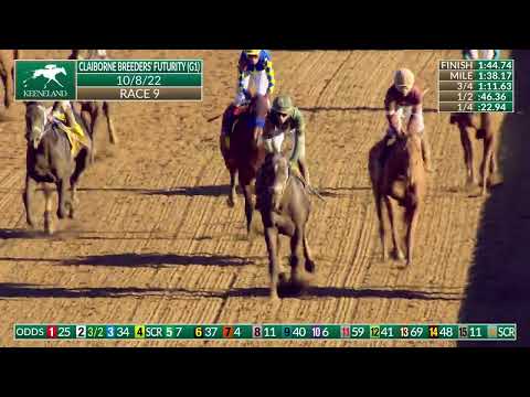 Forte Wins the 2022 Claiborne Breeders’ Futurity (G1)