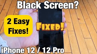iPhone 12: Black Screen or Blank Screen? Screen Won