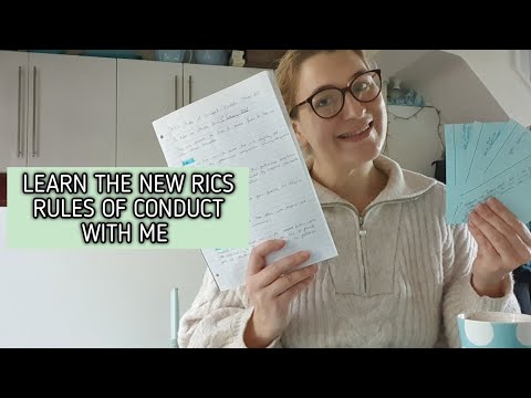 Learn The New RICS Rules of Conduct With Me