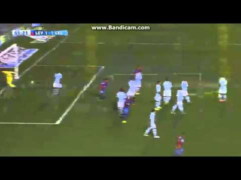 Levante - Celta Vigo 1-1 Verza fantastic goal free kick