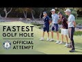 The Fastest Hole of Golf | Guinness World Records 2021 | Hero Challenge