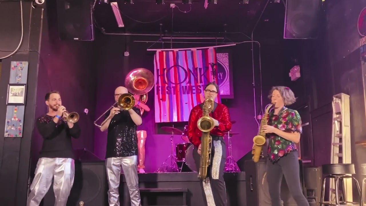 Promotional video thumbnail 1 for Bat City Brass Band