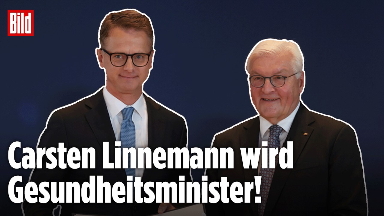 🔴 REGIERUNGS-NEUSTART: Carsten Linnemann wird neuer Gesundheitsminister | BILD LIVE