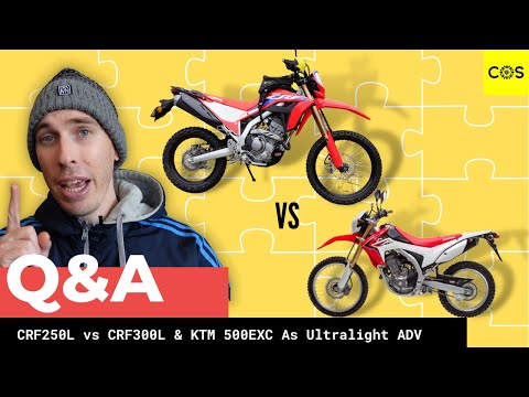 🦄 CRF250L vs CRF300L | KTM 500EXC As Ultralight ADV | Best Dual Sport For Beginners | Bike Banter