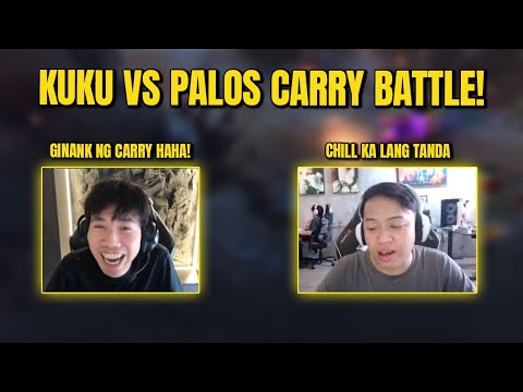 KUKU VS PALOS - GINANK NG CARRY LVL 1 HAHA!