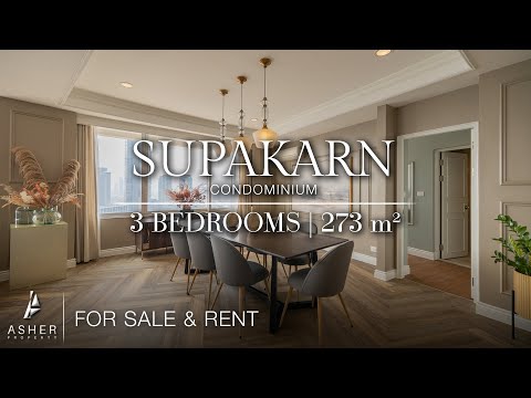 Supakarn Condominium | 3 Bedrooms | 273 sq.m. | For SALE and RENT