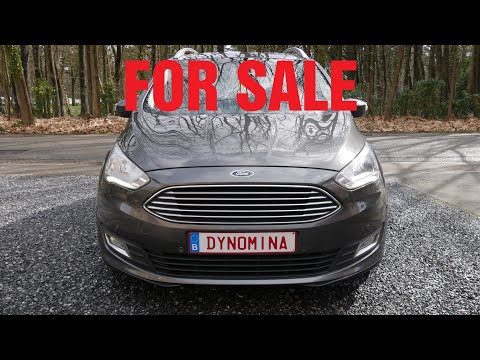 FORD GRAND C-MAX 1.5 ECOBOOST 150PK EURO 6 BJ 03/2016 125000 KM 12M GARANTIE SILVER