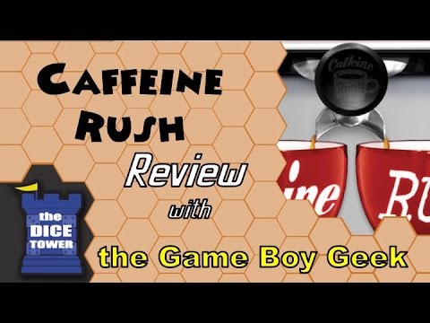 The Game Boy Geek (Dice Tower) Reviews Caffeine Rush