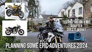 Tiger 1200 Rally Pro updates | Action 4 Mic adapter test | New Triumph Street Triple RS incoming. 👍