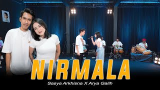 Download lagu Sasya Arkhisna Ft Arya Galih - Nirmala (  Live Music ) - Sa Music mp3