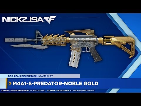 M4A1-S-Predator-Noble Gold | CROSSFIRE China 2.0