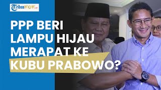 PPP OTW Merapat ke Kubu Prabowo? Petinggi Partai Beri Lampu Hijau soal Niat sang Menhan