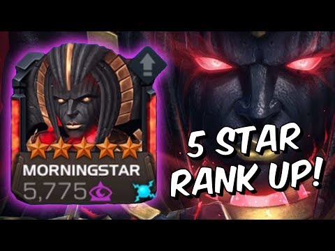5 Star Moringstar Rank Up & Gameplay! - Marvel Contest Of Champions