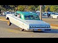 Lowrider Classic Cars Hopping Bouncing and Cruising in Pasadena California
